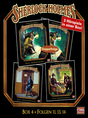 cover image of Sherlock Holmes--Die geheimen Fälle des Meisterdetektivs, Box 4